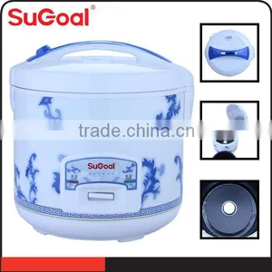 Attracitve Flower Pattern Non-stick Aluninum Inner Pot Commercial Rice Cooker thumbnail-1