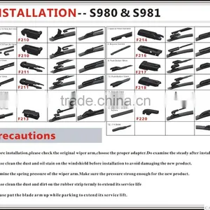 Auto Chrome Wiper,Aero Blade Colored Windshield Wiper thumbnail-2