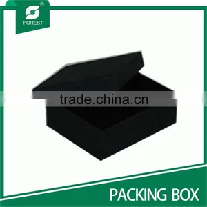 PLAIN PACKING BOX WITH MATT LAMINATION WITH REMOVED LID thumbnail-1