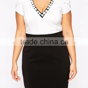 China Supplier Big Size Fat Women Dress Patterns thumbnail-3