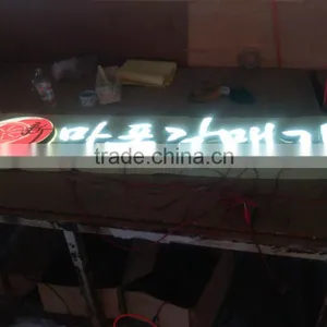 Embossing Wall Mounted Acrylic Letter Sign Channel thumbnail-3