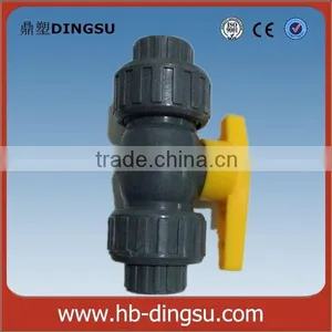 Manufacturer Plastic PVC Double Union Ball Valve for Water thumbnail-2