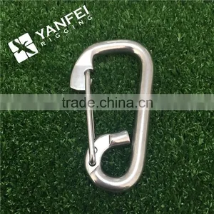 Stainless Steel Delta Simple Snap Hook With Eye thumbnail-1
