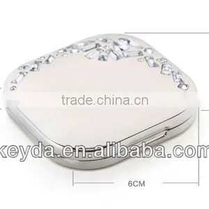 Metal Pocket Mirror With Double Side thumbnail-2
