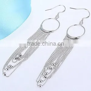 Jewelry Factory Copper Tassel Earrings, Fashion Design Hanging Earrings, Seed Bead Earrings thumbnail-1
