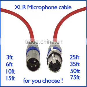Good Sound Xlr 3 Connectors Microphone Cable thumbnail-2