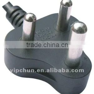 South African 16A/125V 3-pin Electrical Plug thumbnail-1