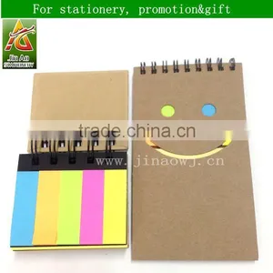 Spiral Sticky Note Book With Flags thumbnail-3
