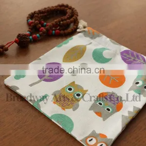 Promotion Canvas Fabric Drawstring Bag With Custom Logo thumbnail-6