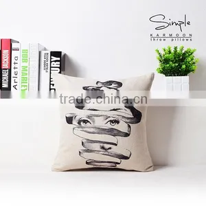 High Quality Face Decorative Cushion Pillow thumbnail-2