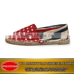 Woman Canvas Espadrille Shoes ,comfortable Casual Shoe Manufactory ,cheap Canvas Shoes thumbnail-1