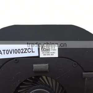 FOR Dell Latitude E6540 LAPTOP HEATSINK CPU FAN COOLING FAN DP/N 072XRJ 72XRJ thumbnail-4