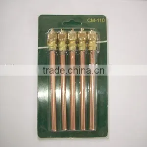 Refrigerant Charging Valve With Brass Pin, Soldering Charging Pin Valve Access thumbnail-1