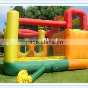 HOT SALE Castle Amusement With Trampoline and Slide thumbnail-2