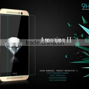 Hot Selling for Htc M9 Mobile Phone Accessories Super Clear Tempered Glass Screen Protector thumbnail-1