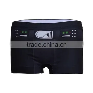 Black Polyester Printed Pants thumbnail-3
