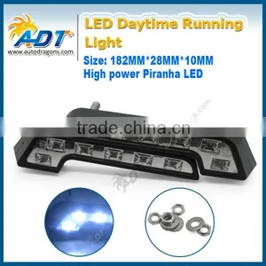 2X Bright 6LED 12V Super White Car Driving Lamp Fog DRL Daytime Running Light thumbnail-1