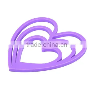 Food Grade Custom Hot Pan Silicone Rubber Coaster thumbnail-4