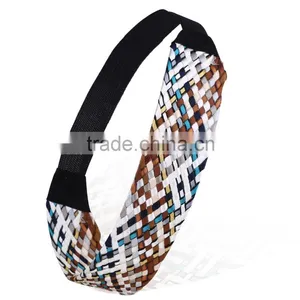 Women Lady Headband Crystal Elastic Hair Band For Wedding Bridal Party Hair Hoop thumbnail-2