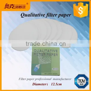 Gold Supplier 12.5cm Qualitative Filter Paper for Lab Quality Choice thumbnail-4