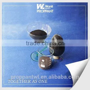 Light Weight Low Desity Oil & Gas Fracturing Wanli Economic Ceramic Proppant thumbnail-1