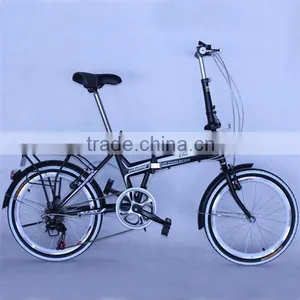 China Titanium Folding Bike Bicycle 16" Mini Folding Bike With the Powerful Brake for You thumbnail-1