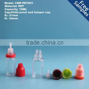 10ml PET Empty e Cig Liquids Plastic Smoke Oil Dropper Bottle thumbnail-2