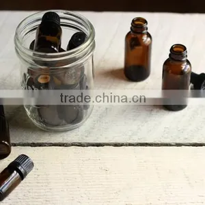 100ml 3.3 oz Essential Oil Bottle With Rubber Dropper thumbnail-3