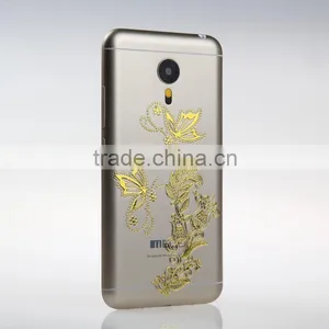 Easy Decorating Phone Sticker 24k Gold Plating Mobile Phone Sticker thumbnail-5