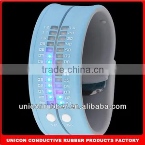 New Arrival Best Silicone Led Watch of Special Design Various Color thumbnail-1