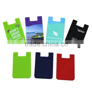 3m Sticker Silicone Smart Wallet,silicone Card Holder ,silicone Smart Phone Wallet thumbnail-1