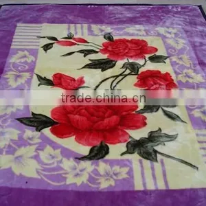 100% Polyester Printed Mink Blanket thumbnail-1