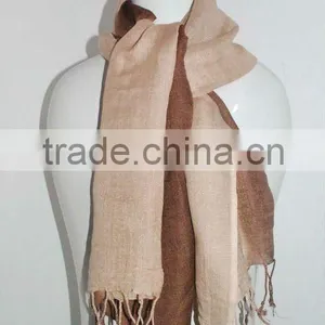 Viscose Linen Tie Dye Scarves/shawls Stoles thumbnail-1