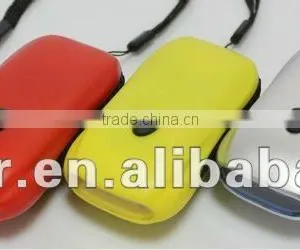 3LED Plastic Colorful Dynamo Flashlight thumbnail-1
