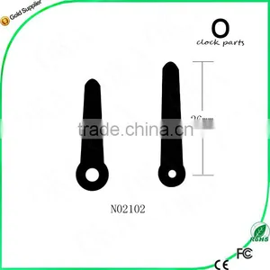 1 Large Pair of Shiny Solid Brass Small Hands for Antique Vintage Clocks thumbnail-1