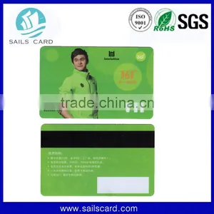 4 Color CMYK Printing Hico Magnetic Stripe PVC Card Quality Choice thumbnail-5