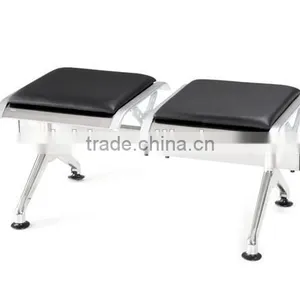 Retail Hospital Waiting Room Chair, Modern Railway Bus Station Waiting Seat With PU Cushion thumbnail-1