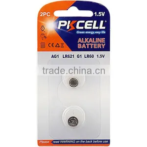 Coin Cell Battery 1.5V AG1 LR60/164/621 Alkaline Button Cell thumbnail-1