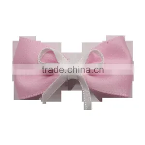 New Production Segmented Color Bowknot Shape Satin Rose Flowers Artificial thumbnail-4
