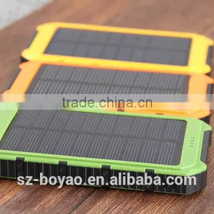 2016 New Model Solar Power Bank , Universal Portable Solar Power Bank With Dual Output thumbnail-6