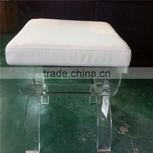Acrylic Clear Counter Stool Set thumbnail-3