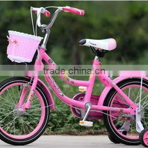 14-Inch Bicycle Children Learn Bicycle Child Princess Baby Bike Steel Bike For Ages 3-6 Years Old Beige Toys Children thumbnail-4