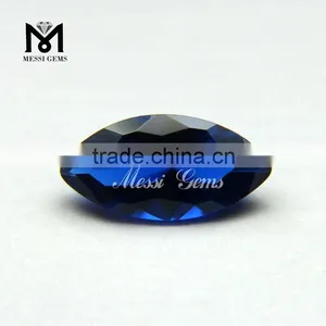 High Fashion Synthetic Loose Stones Marquise 6 X12 mm 113 Bule Spinel thumbnail-1