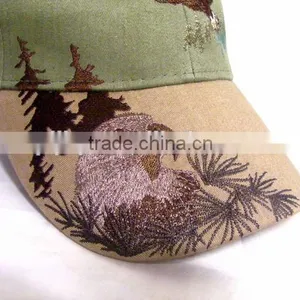Men Eagle Caps and Hats Red Grey thumbnail-2