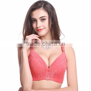 Women Large Cup Bras Full Coverage Mesh Brassiere Push Up Cup C Cup D 95 100 Big Bras thumbnail-2