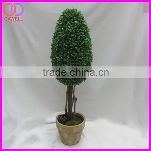 Led Lighted Silk Artificial Topiary Grass Ball Tree thumbnail-4