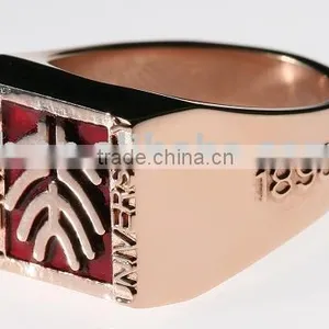 Titanium Graduate Ring thumbnail-1