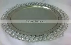 High Grade K99 Crystal Charger Plate thumbnail-1