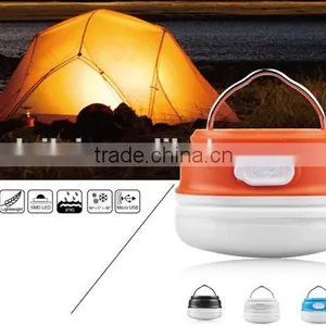 6 LED Camping Lantern Strong Magnetic Camping Light Camping Lantern(rechargeable Camping Light) thumbnail-3