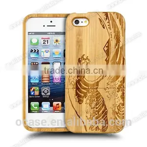 Bamboo Stylish Mobile Phone Back Cover for Iphone 5 Cover. thumbnail-5
